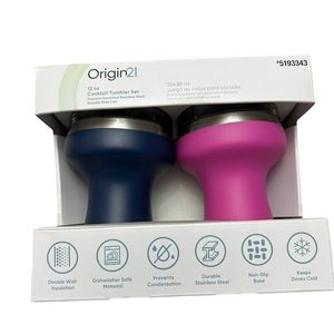 Origin21 2 Pack 12oz Cocktail Tumbler Set